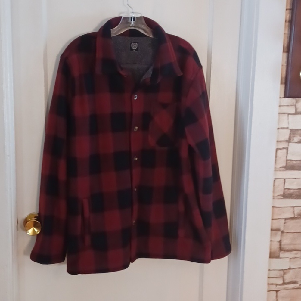 North 15 fleece lined shirt jacket women's size xlarge